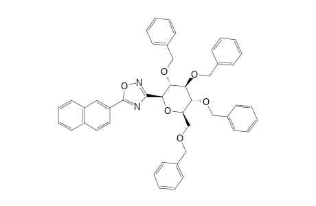 5-(2-NAPHTHYL)-3-C-(2,3,4,6-TETRA-O-BENZYL-BETA-D-GLUCOPYRANOSYL)-1,2,4-OXADIAZOLE