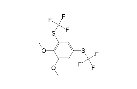 Benzene, 1,2-dimethoxy-3,5-bis[(trifluoromethyl)thio]-