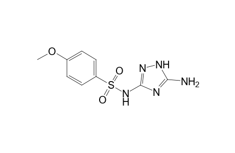 N-(5-Amino-1H-1,2,4-triazol-3-yl)-4-methoxybenzenesulfonamide