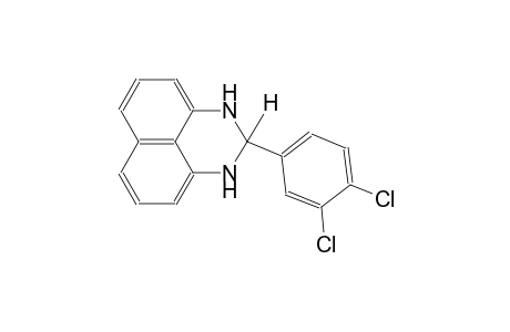 1H-perimidine, 2-(3,4-dichlorophenyl)-2,3-dihydro-