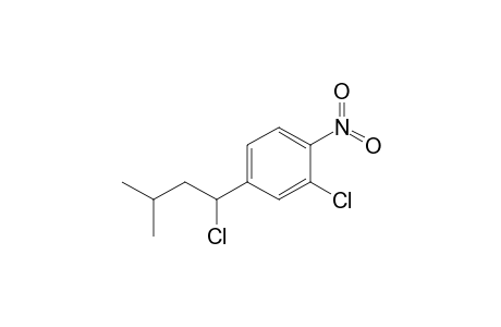 2-Chloro-4-(1-chloro-3-methylbutyl)-1-nitrobenzene