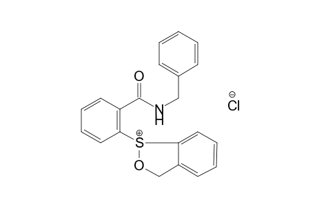 1-(2-Benzylcarbamoyl-phenyl)-3H-benzo[c][1,2]oxathiol-1-ium chloride