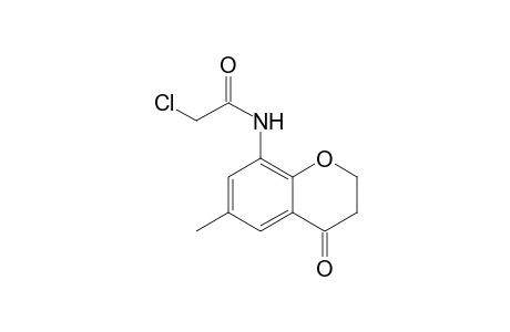 Acetamide, 2-chloro-N-(3,4-dihydro-6-methyl-4-oxo-2H-1-benzopyran-8-yl)-