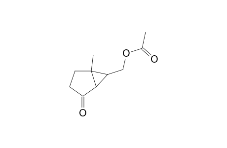Acetic acid[1-methyl-4-oxo-bicyclo[3.1.0]hex-6-yl]methyl ester
