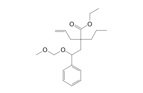 Ethyl 2-(2-methoxymethoxy-2-phenylethyl)-2-propylpent-4-enoate