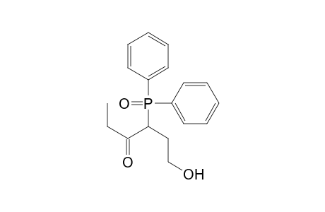 3-Hexanone, 4-(diphenylphosphinyl)-6-hydroxy-