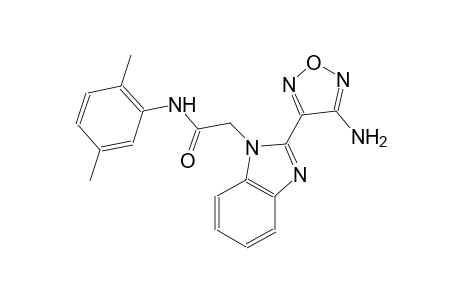1H-benzimidazole-1-acetamide, 2-(4-amino-1,2,5-oxadiazol-3-yl)-N-(2,5-dimethylphenyl)-