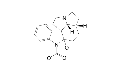 METHYL_4A-HYDROXY-1,2,2A,3,4,4A,5,10,11,12A-DECAHYDROPYRROLIZINO-[1.7-CD]-CARBAZOLE-5-CARBOXYLATE
