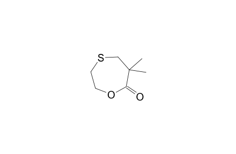 1,4-Oxathiepan-2-one, 3,3-dimethyl-