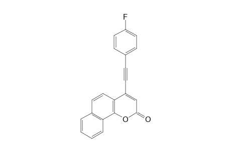 4-((4-fluorophenyl)ethynyl)-2H-benzo[h]chromen-2-one