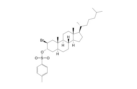 2b-Bromo-5a-cholestan-3a-yl tosylate