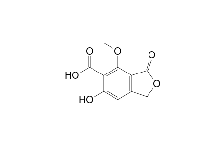 5-Hydroxy-6-carboxy-7-methoxyphthalide