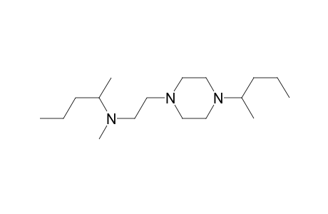1-(2-(N-Methyl,N-pentan-2-ylamino)ethyl)-4-(pentan-2-yl)piperazine