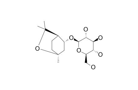 (1S,3R,4R)-1,8-EPOXY-PARA-MENTHAN-3-YL-O-BETA-D-GLUCOPYRANOSIDE