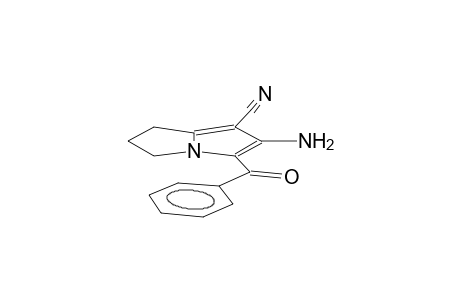 5-benzoyl-6-amino-7-cyano-2,3-dihydro-1H-pyrrolizine
