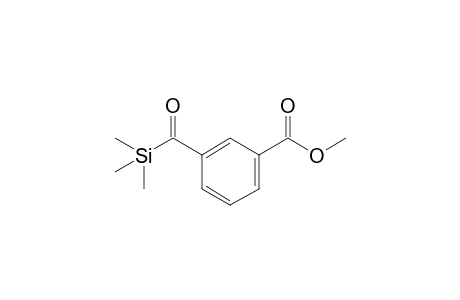 3-trimethylsilylcarbonylbenzoic acid methyl ester