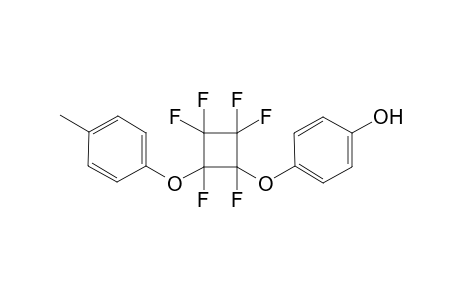 4-[1,2,2,3,3,4-hexafluoro-4-(4-methylphenoxy)cyclobutoxy]phenol