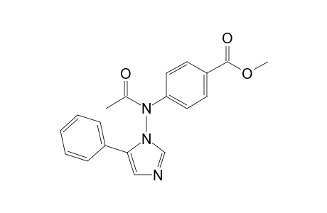 1-[N-(4-Methoxycarbonylphenyl)acetamido]-5-phenylimidazole