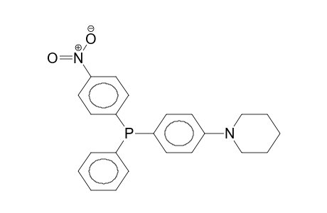 PHENYL(4-NITROPHENYL)(4-PIPERIDINOPHENYL)PHOSPHINE
