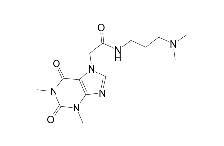 Acetamide, N-(3-dimethylaminopropyl)-2-(1,3-dimethyl-2,6-dioxo-1,2,3,6-tetrahydropurin-7-yl)-
