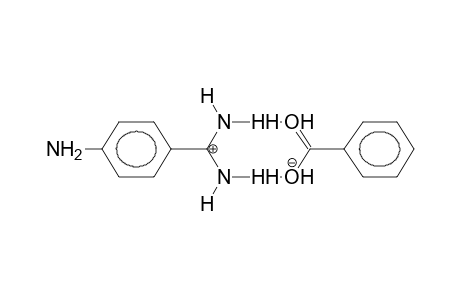 4-AMINOBENZAMIDINIUM BENZOATE