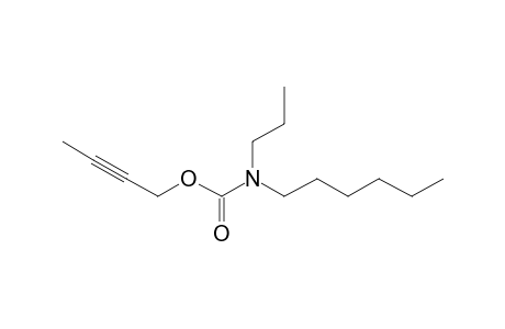 Carbonic acid, monoamide, N-propyl-N-hexyl-, but-2-yn-1-yl ester