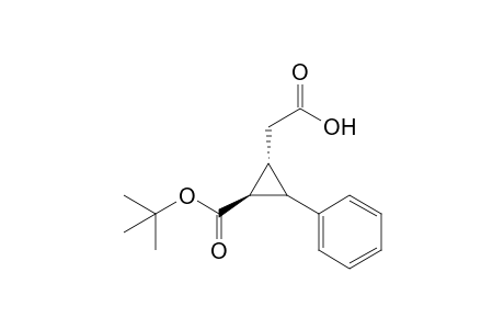 trans-(+-)-2-[2-(tert-Butoxycarbonyl)-3-phenylcyclopropyl]acetic acid