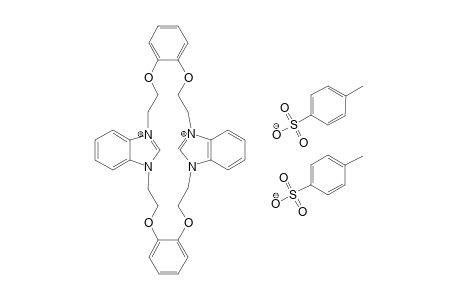 1,1':3,3'-Bis(1:,2"-bis(2"'-ethoxy)phenyl)bis(benzimidazolium) Ditosylate