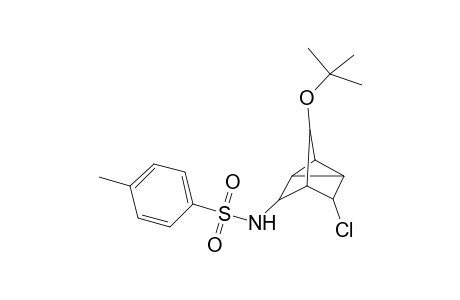 N-{(syn)-7-t-butoxy-(endo)-5-chlorotricyclo[2.2.1.0(2,6)]heptan-(endo)-3-yl-p-toluenesulphonamide