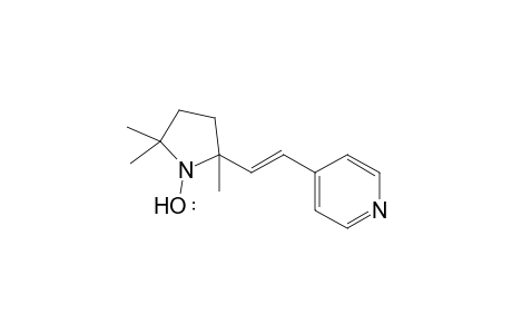 2,2,5-Trimethyl-5-[2-pyridin-4-ylvinyl]pyrrolidin-1-yloxyl radical