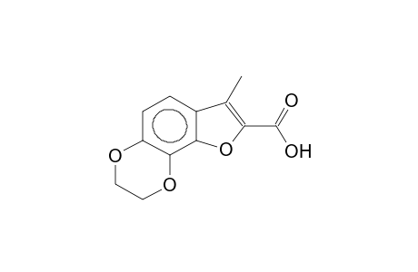 2-carboxy-3-methyl-6,7-(1,2-ethylenedioxy)benzofuran