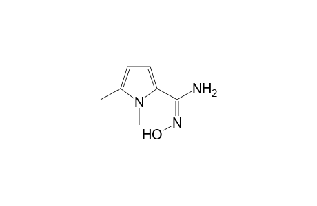 N-Hydroxy-1,5-dimethyl-1H-pyrrole-2-carboxamidine