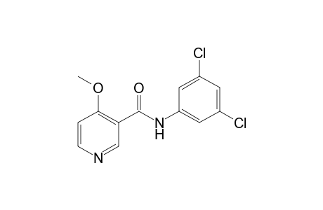 N-(3,5-Dichlorophenyl)-4-methoxynicotinamide