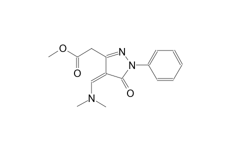 1H-pyrazole-3-acetic acid, 4-[(dimethylamino)methylene]-4,5-dihydro-5-oxo-1-phenyl-, methyl ester, (4Z)-