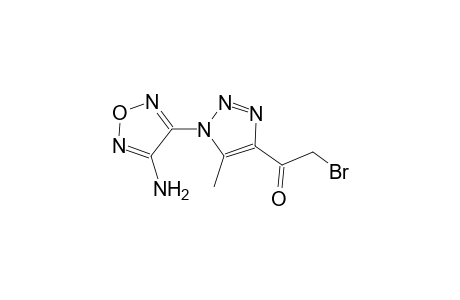 ethanone, 1-[1-(4-amino-1,2,5-oxadiazol-3-yl)-5-methyl-1H-1,2,3-triazol-4-yl]-2-bromo-