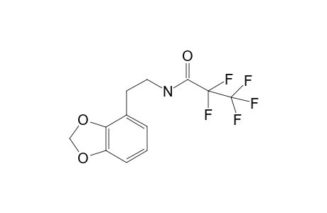 2,3-Methylenedioxyphenethylamine PFP