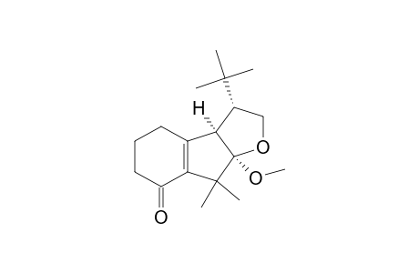 7H-Indeno[2,1-b]furan-7-one, 3-(1,1-dimethylethyl)-2,3,3a,4,5,6,8,8a-octahydro-8a-methoxy-8,8-dimethyl-, (3.alpha.,3a.alpha.,8a.alpha.)-