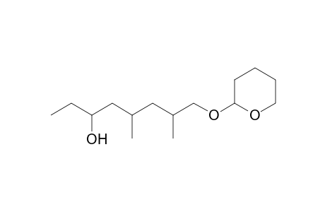 5,7-Dimethyl-8-(tetrahydropyran-2-yloxy)octan-3-ol