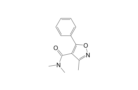 N,N,3-trimethyl-5-phenyl-1,2-oxazole-4-carboxamide