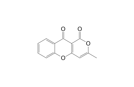 3-Methyl-1H,10H-pyrano[4,3-b][1]benzopyran-1,10-dione