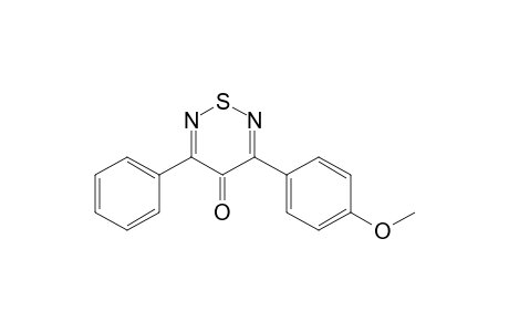 3-(4-Methoxyphenyl)-5-phenyl-4H-1,2,6-thiadiazin-4-one