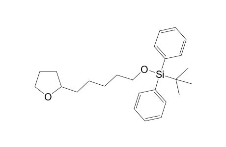Tert-Butyl(diphenyl){[5-(tetrahydrofuran-2-yl)pentyl]oxy}silane