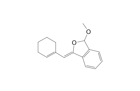 (Z)-1-(Cyclohex-1-en-1-ylmethylene)-3-methoxy-1,3-dihydroisobenzofuran