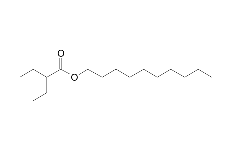 2-Ethylbutyric acid, decyl ester