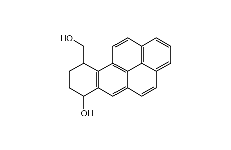 7-hydroxy-7,8,9,10-tetrahydrobenzo[a]pyrene-10-methanol