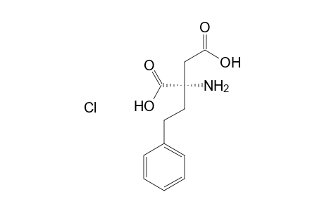 2-(2-Phenylethyl)aspartic acid hydrochloride