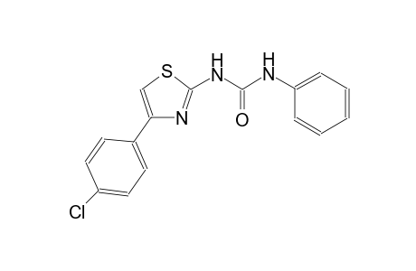 N-[4-(4-chlorophenyl)-1,3-thiazol-2-yl]-N'-phenylurea