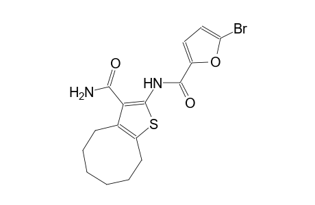 N-[3-(aminocarbonyl)-4,5,6,7,8,9-hexahydrocycloocta[b]thien-2-yl]-5-bromo-2-furamide