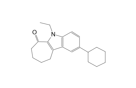 2-cyclohexyl-5-ethyl-7,8,9,10-tetrahydrocyclohepta[b]indol-6(5H)-one