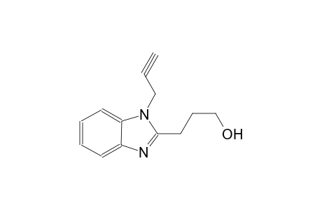 1H-benzimidazole-2-propanol, 1-(2-propynyl)-